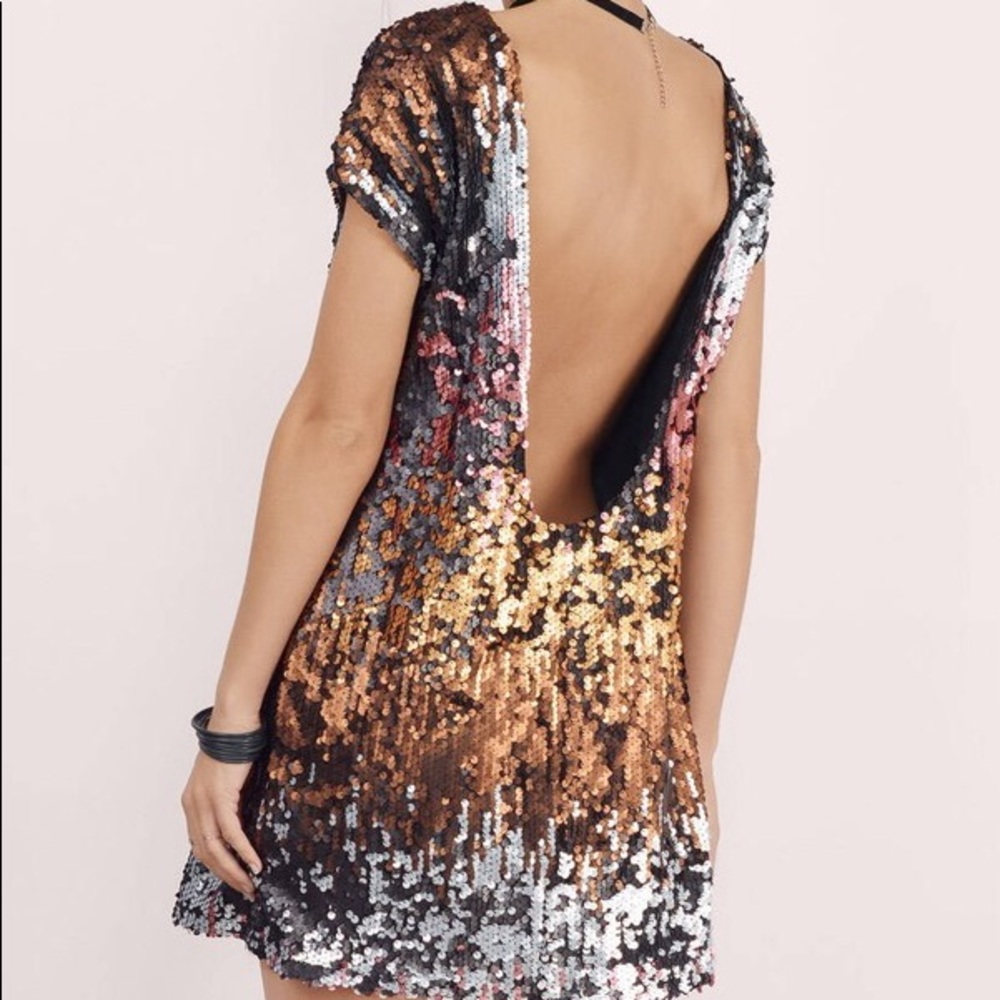 Tobi Sequin dress